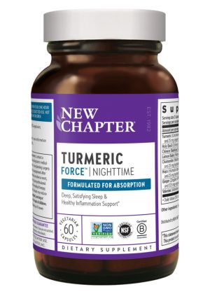 New Chapter Turmeric Force Nighttime -- sleep support, inflammation response