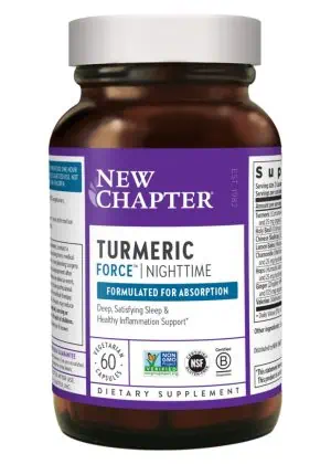 New Chapter Turmeric Force Nighttime -- sleep support, inflammation response