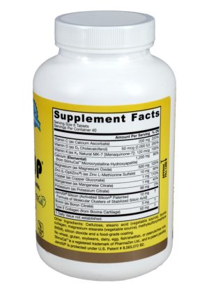 Jarrow Formulas Ultra Bone-Up -- bone health, calcium supplement - Back