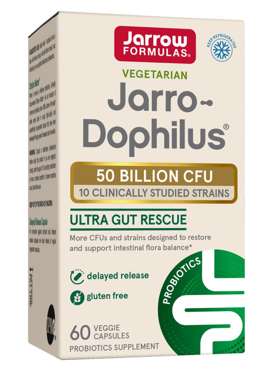 Jarrow Formulas Ultra Jarro-Dophilus -- probiotic supplement, gut health