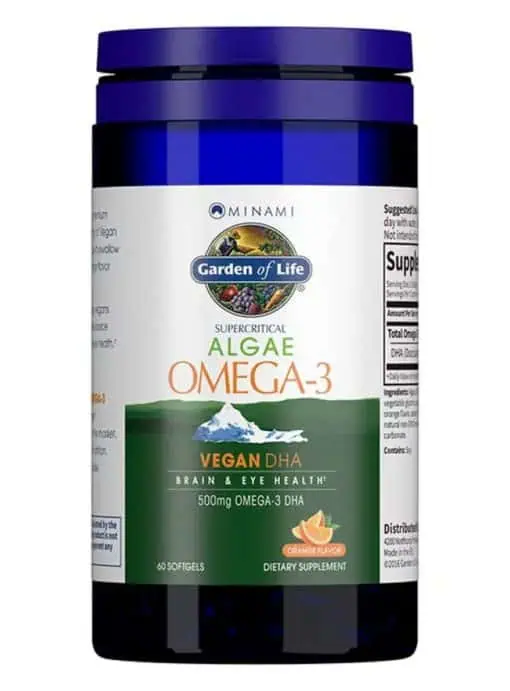 Garden of Life Vegan DHA -- vegan omega-3, algae oil
