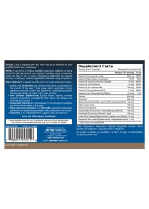 Jarrow Formulas Vision Optimizer -- eye health, vision support - Back
