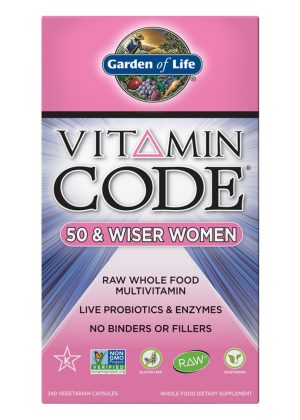 Garden of Life Vitamin Code 50 and Wiser Womens Multi -- womens multivitamin, health support