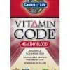 Garden of Life Vitamin Code Healthy Blood — Iron Supplement, Whole Food Nutrients
