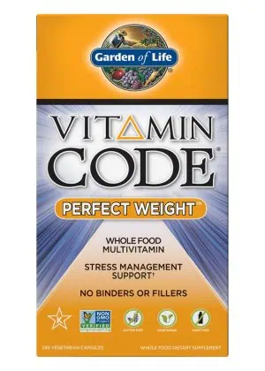 Garden of Life Vitamin Code Perfect Weight Formula — Multivitamin for Weight Management