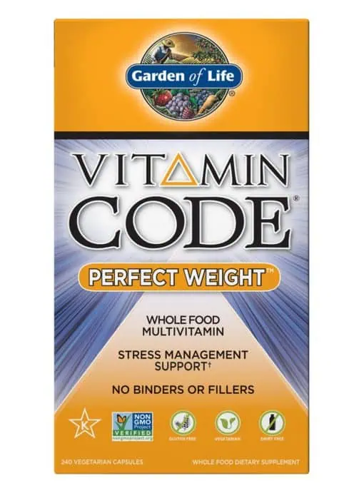 Garden of Life Vitamin Code Perfect Weight Formula — Multivitamin for Weight Management