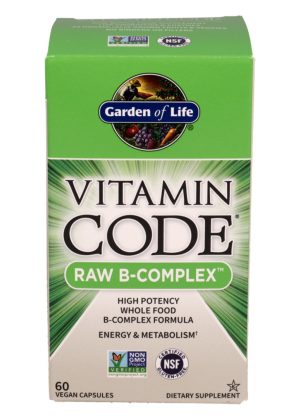 Garden of Life Vitamin Code RAW B-Complex — B-Complex, Whole Food