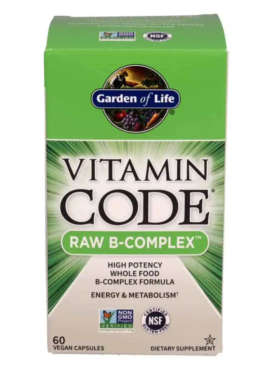 Garden of Life Vitamin Code RAW B-Complex — B-Complex, Whole Food
