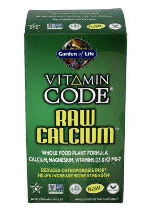 Garden of Life Vitamin Code RAW Calcium — Whole Food Plant Calcium Formula