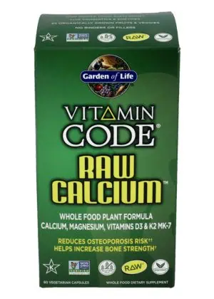 Garden of Life Vitamin Code RAW Calcium — Whole Food Plant Calcium Formula