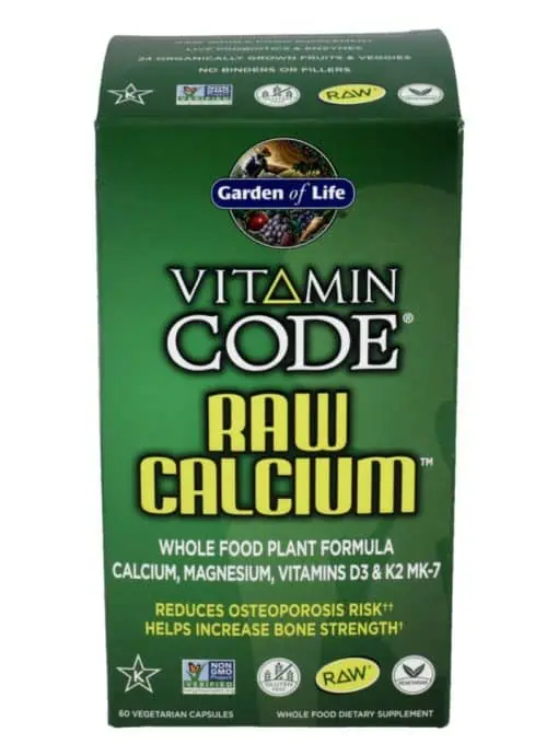Garden of Life Vitamin Code RAW Calcium — Whole Food Plant Calcium Formula