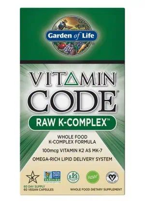 Garden of Life RAW K-Complex — Vitamin K, Bone Health