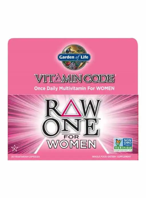 Garden of Life Vitamin Code RAW ONE for Women -- multivitamin for women, whole food nutrients