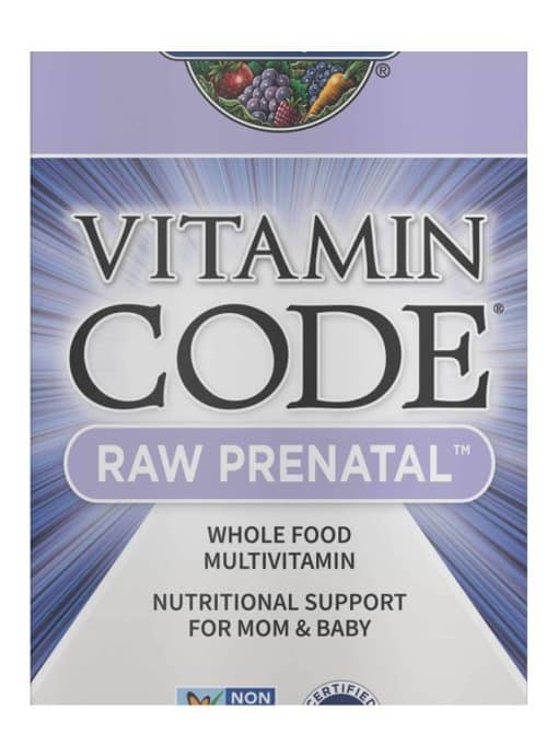 Vitamin Code Raw Prenatal — prenatal vitamins, whole food multivitamin