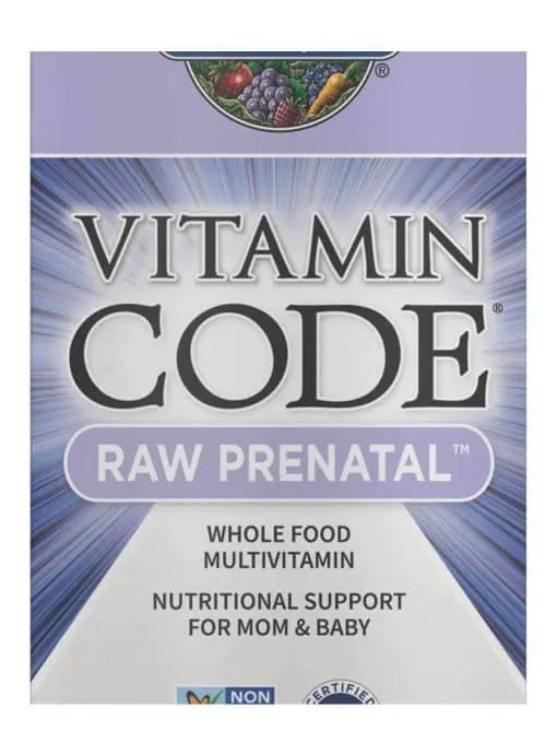 Vitamin Code Raw Prenatal — prenatal vitamins, whole food multivitamin