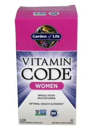 Garden of Life Vitamin Code Women -- whole food multivitamin, women's health