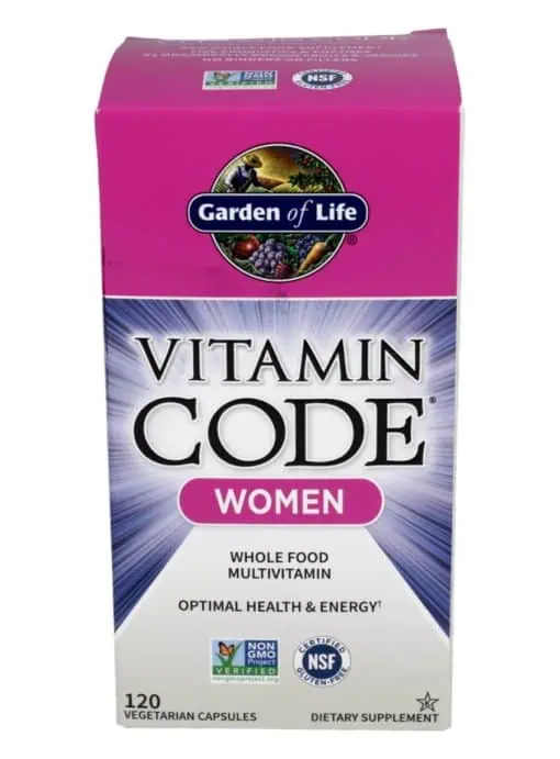 Garden of Life Vitamin Code Women -- whole food multivitamin, women's health