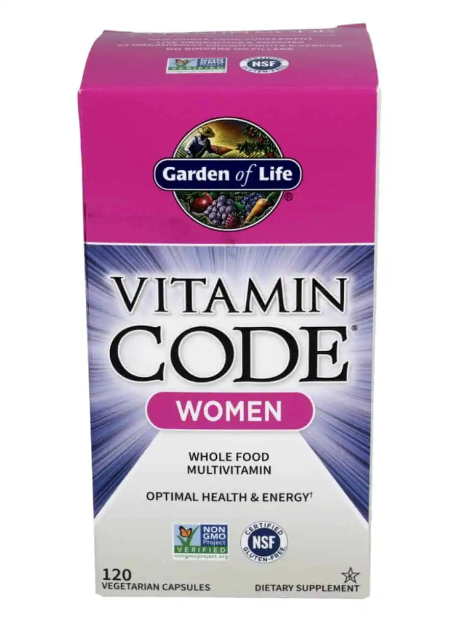 Garden of Life Vitamin Code Women -- whole food multivitamin, women's health