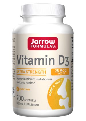 Jarrow Formulas Vitamin D3 1000iu -- vitamin d3, bone health