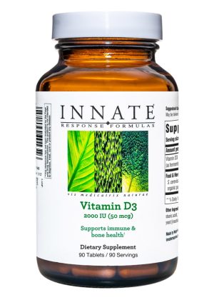 Innate Response Vitamin D3 2000IU -- vitamin D3, immune support