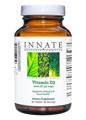 Innate Response Vitamin D3 2000IU -- vitamin D3, immune support
