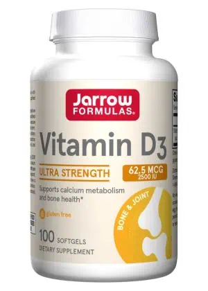 Jarrow Formulas Vitamin D3 2500iu -- vitamin d3, bone health