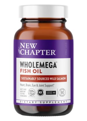 New Chapter Wholemega(TM) Fish Oil -- fish oil, omega-3 supplement