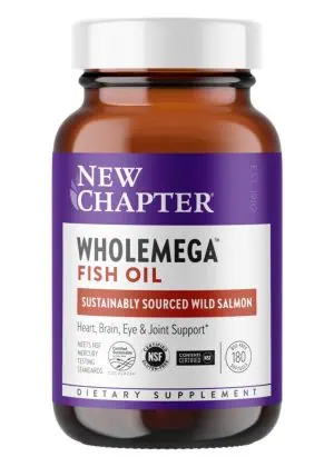New Chapter Wholemega(TM) Fish Oil -- fish oil, omega-3 supplement