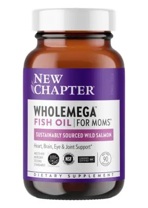 New Chapter Wholemega(TM) for Moms -- fish oil supplement, omega fatty acids
