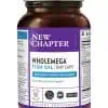 New Chapter Wholemega Tiny Caps -- fish oil, omega-3