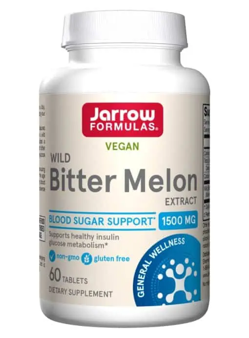 Jarrow Formulas Wild Bitter Melon Extract 750mg -- blood sugar support, cardiovascular health