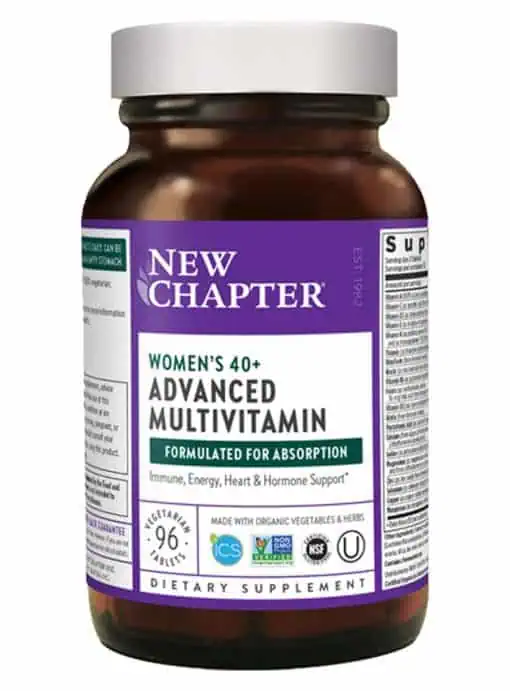 New Chapter Women's Advanced 40+ Multi -- multivitamin, women's health