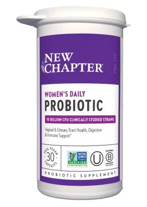 New Chapter Women's Daily Probiotic -- probiotics for women, vaginal health