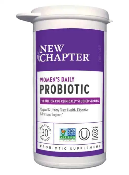 New Chapter Women's Daily Probiotic -- probiotics for women, vaginal health