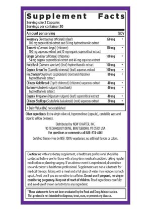 New Chapter Zyflamend(TM) -- herbal supplement, joint support - Back
