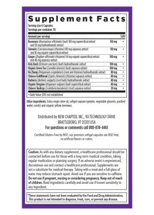 New Chapter Zyflamend(TM) -- herbal pain relief, joint support - Back