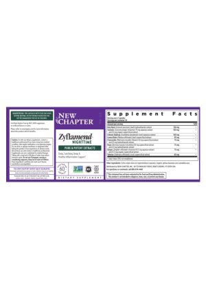 New Chapter Zyflamend(TM) Nighttime -- herbal sleep aid, natural sleep support - Back