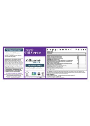 New Chapter Zyflamend Prostate -- prostate health, herbal supplement - Back
