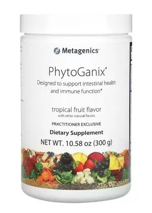 Metagenics PhytoGanix(R) Tropical Fruit -- intestinal health, immune support.