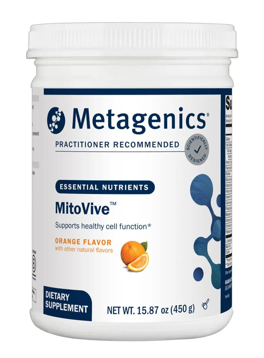 Metagenics MitoVive(TM) - mitochondrial support, neuromuscular function.