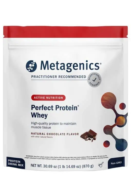 Metagenics Perfect Protein(R) Whey, Chocolate -- whey protein, high quality protein.