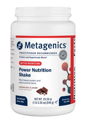 Metagenics Power Nutrition Shake, Chocolate -- nutritional shake, protein shake.