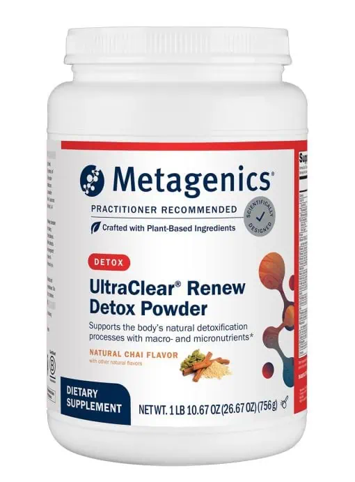 Metagenics UltraClear(R) RENEW Chai detox support, nutritional supplement.