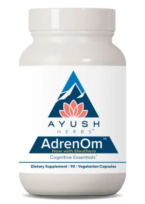 Ayush Herbs AdrenOm(TM) -- adrenal health supplement, stress support.