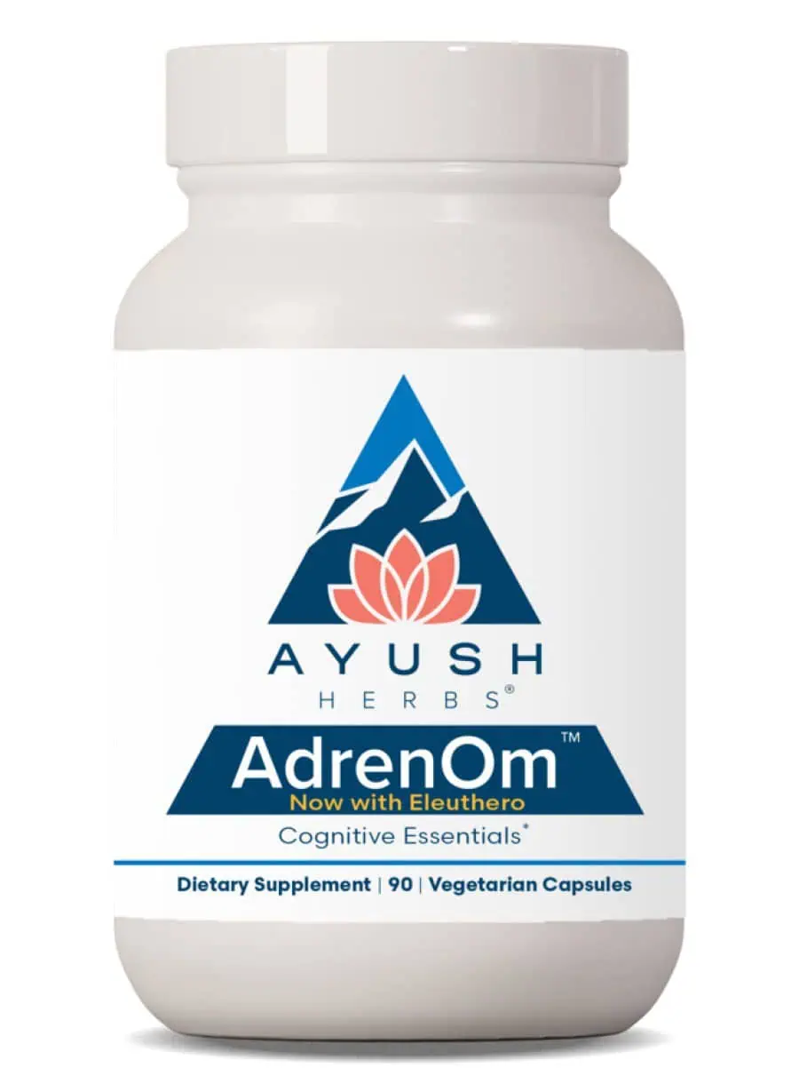 Ayush Herbs AdrenOm(TM) -- adrenal health supplement, stress support.