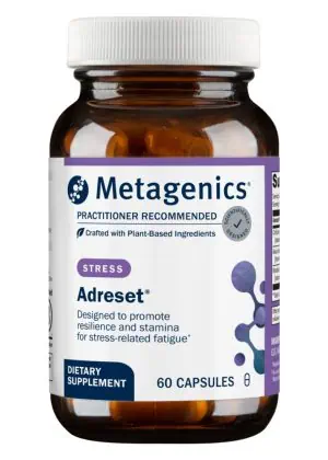 Metagenics Adreset(R) -- stress relief, adaptogenic herbs.