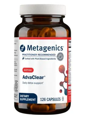 Metagenics AdvaClear(R) -- detoxification support, liver health.