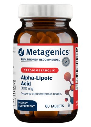 Metagenics Alpha-Lipoic Acid 300 -- alpha-lipoic acid, cardiometabolic health.