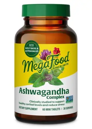 MegaFood Ashwagandha Complex -- ashwagandha, adaptogenic herbs