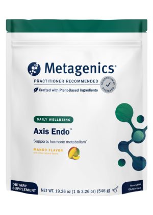 Metagenics Axis Endo(TM) Mango Flavor -- hormone metabolism, phytonutrient support.